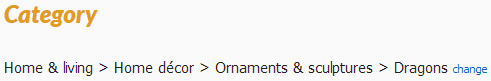 Screenshot Add Simple Product Category Section