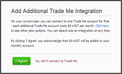 Screenshot Additional Trade Me Account Payment
